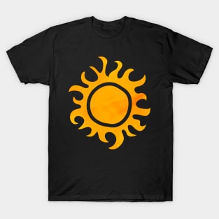 An Amazing Art Of Sun - Radiate Positivity In Pastel Yellow T-Shirt